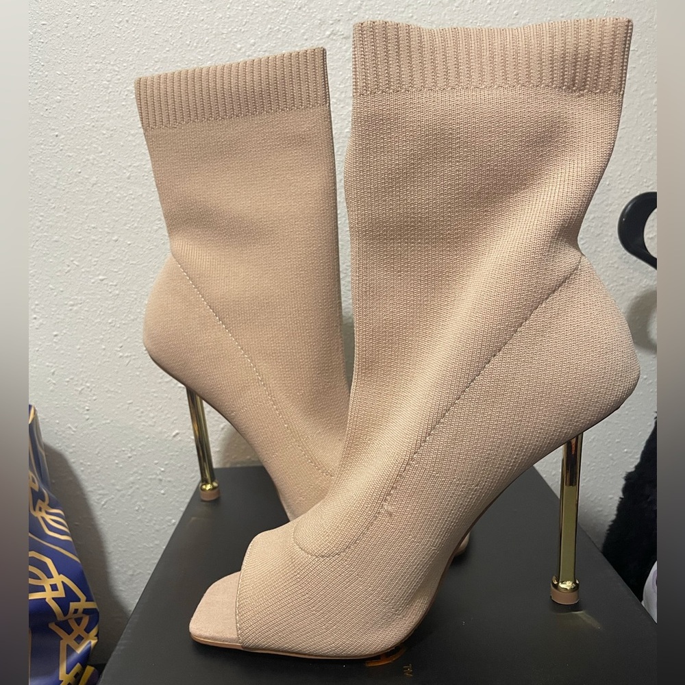 Open Toe Sock heels